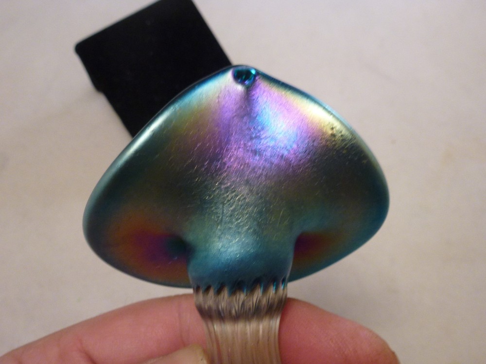 IRIDESCENT GLASS BOTTLE STOPPER FROM ABELMAN STUDIOS Jack Pulpit