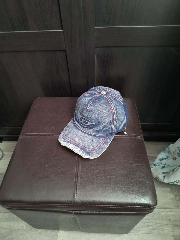Diesel Distressed Denim Hat