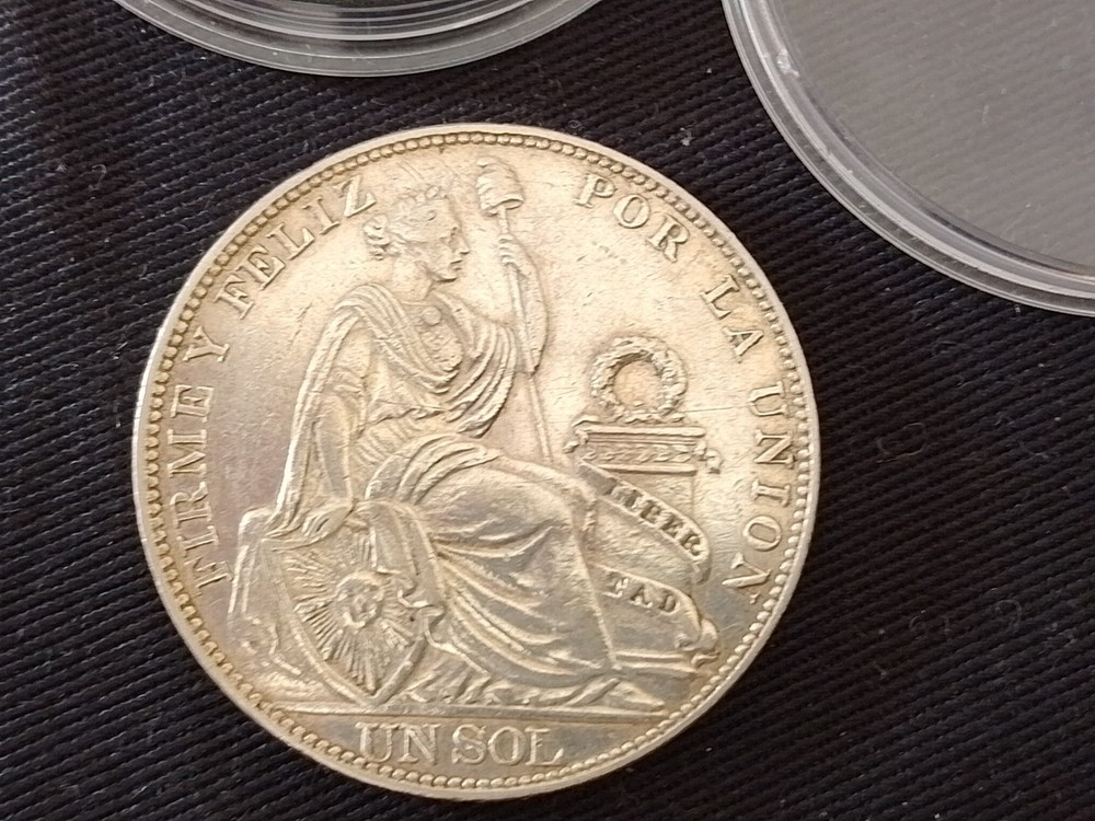 1915 Peru Un Sol...