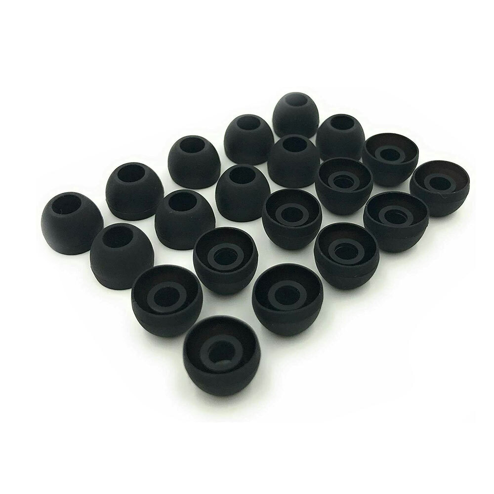 20 Pcs Premium Ear Tips Silicone Replacement Earbuds Earbud Cover - (S/M/L)