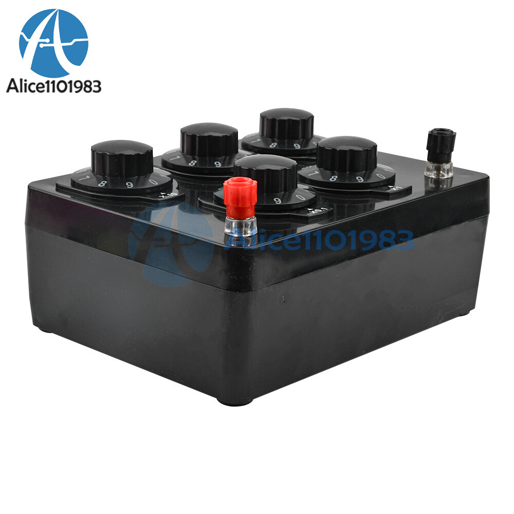 0-9999.9 Ohm Variable Resistance Box Decade Resistor For Physical Resistance