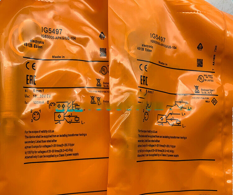 1PC new for IFM proximity switch IG5497 sensor -