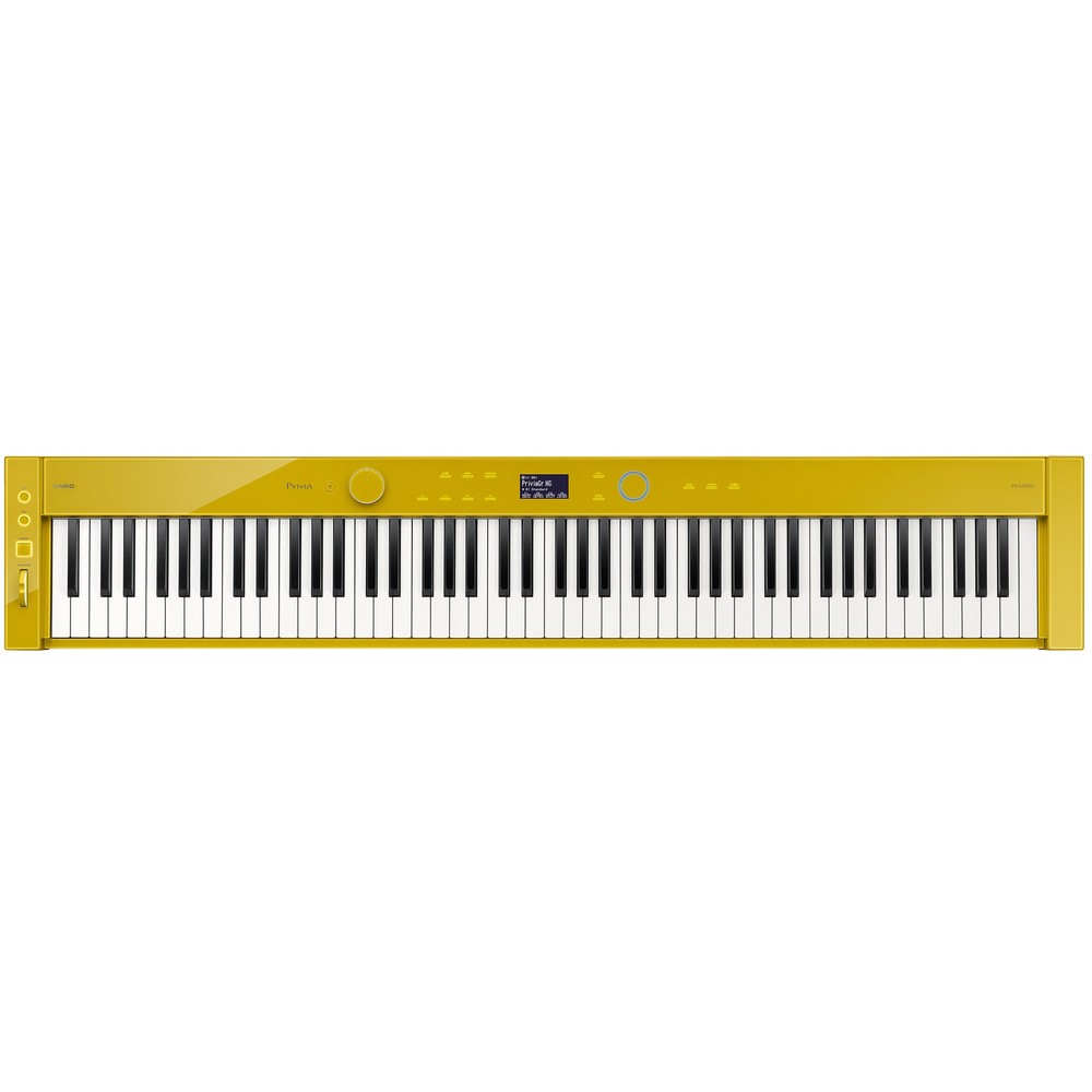 Casio PX-S7000 Digital Piano - Harmonious Mustard Bench Bundle