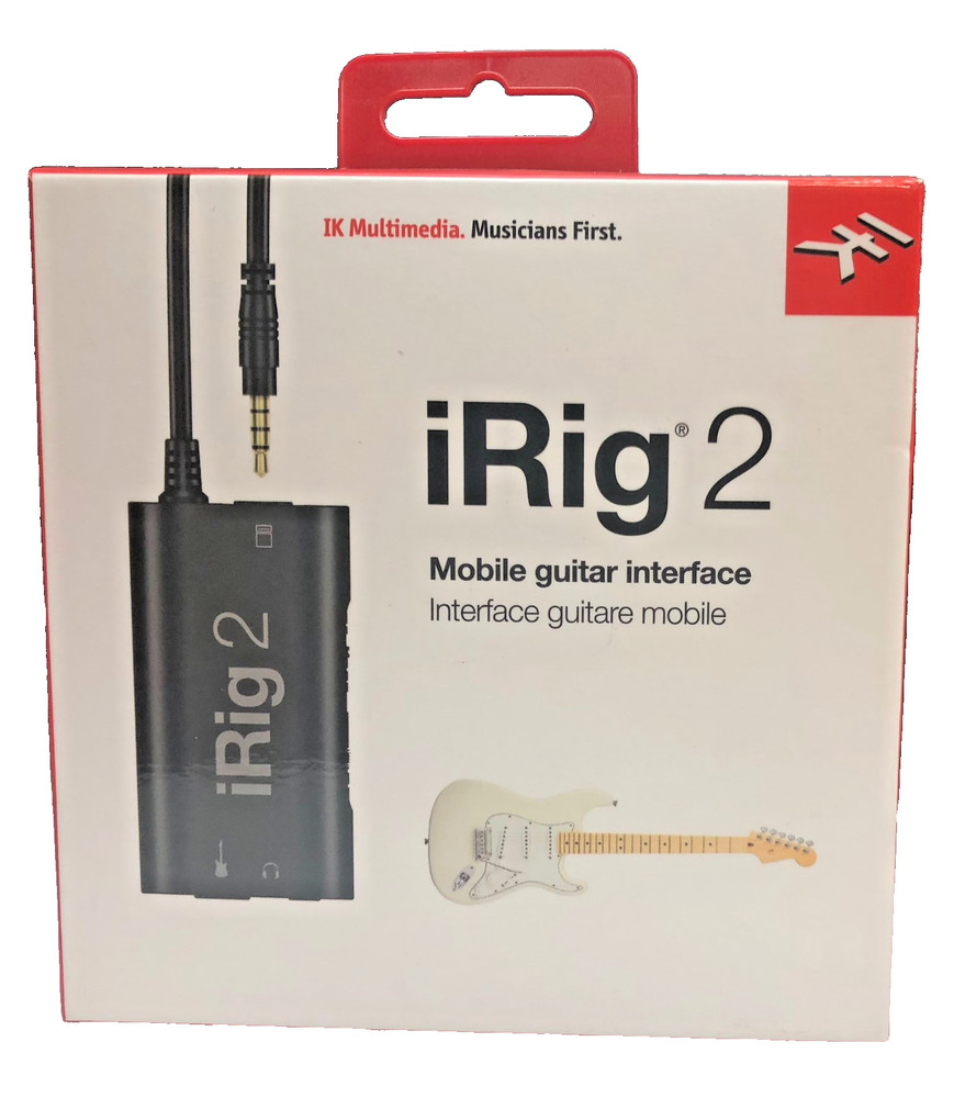IK Multimedia iRig 2 Guitar Interface for iOS and Mac