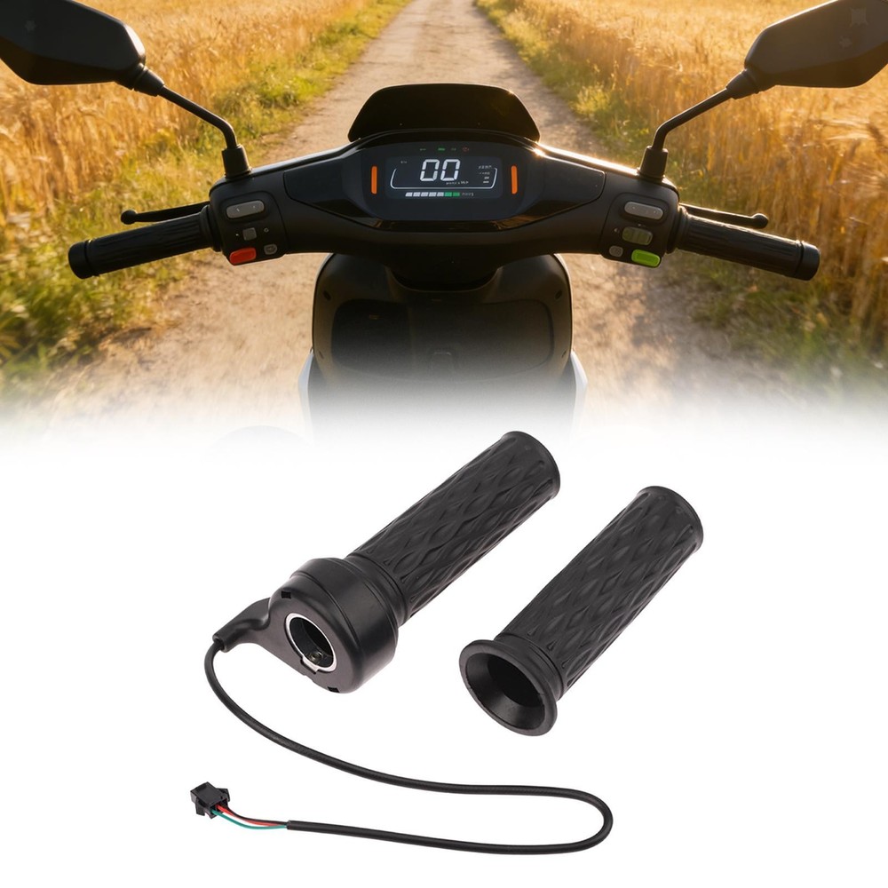 Throttle Handle with Cable Motorbike Accelerator Handle Replacement Professional
