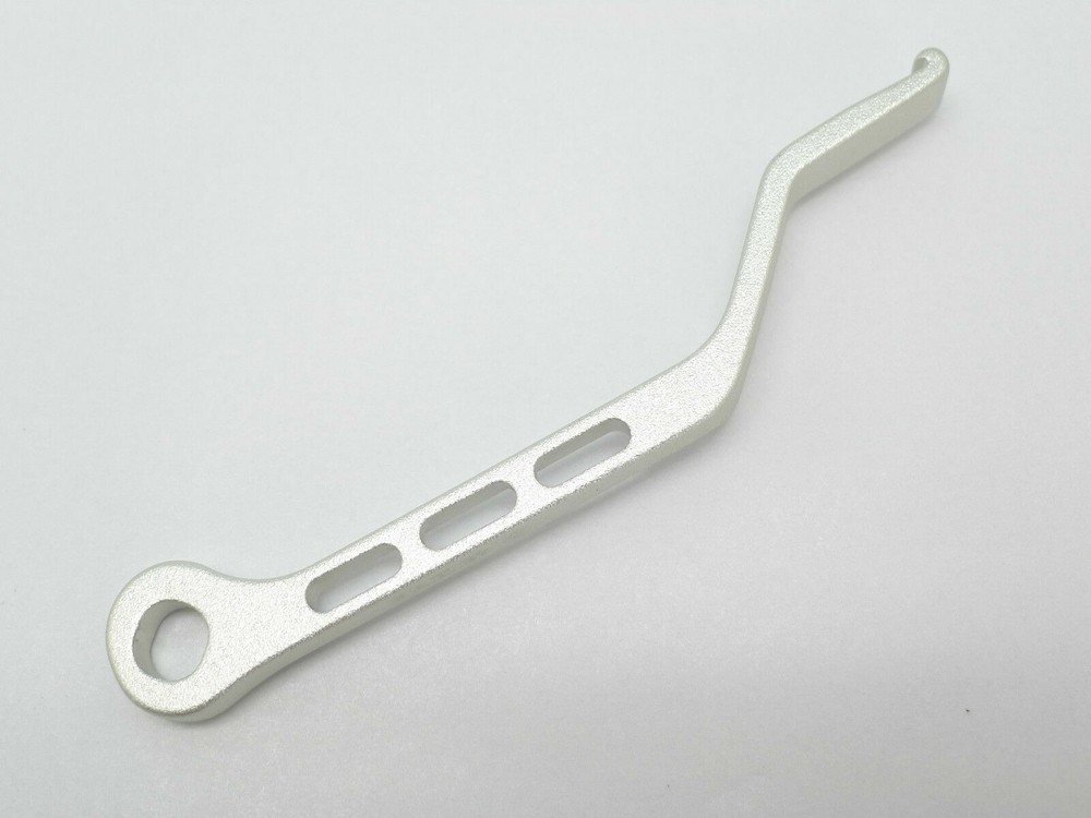 Lightweight Alloy CNC Finished Chain Drop Catcher -- Silver