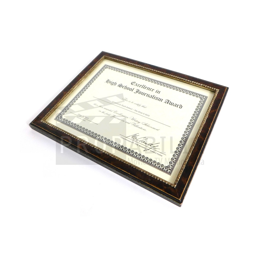 RIVERDALE Framed Riverdale High School Original Prop with COA (0196-8902)