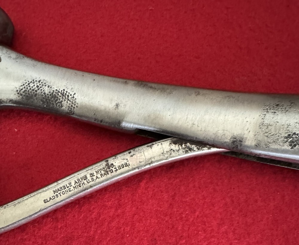 VINTAGE MARBLE'S SAFETY HATCHET