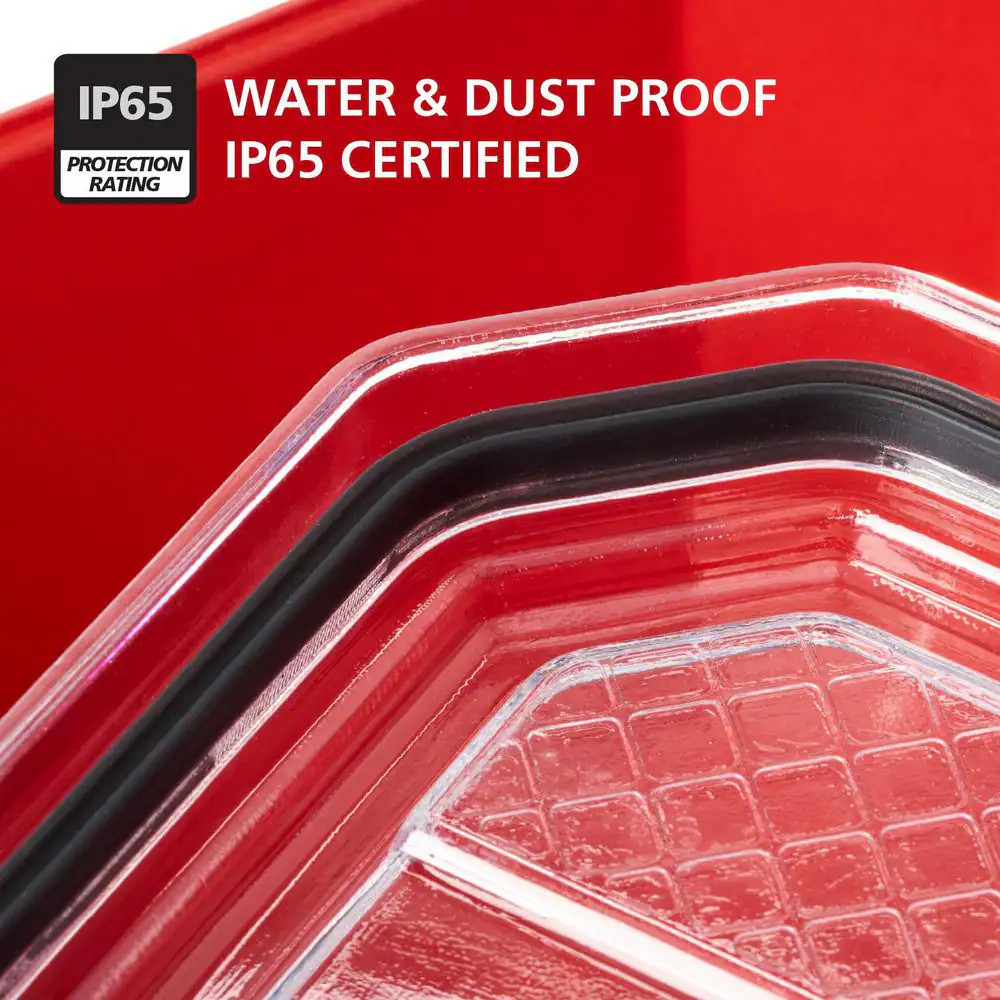 12 Gal. Professional Heavy Duty Waterproof Stackable Plastic Storage Container w