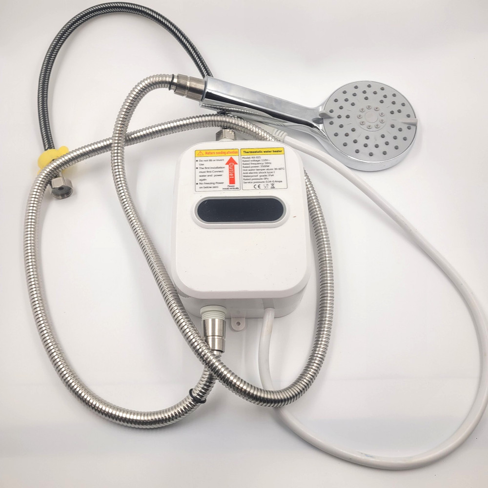 3500W Electric Tankless Water Heater Instant Hot Water Heater for Sink & Shower