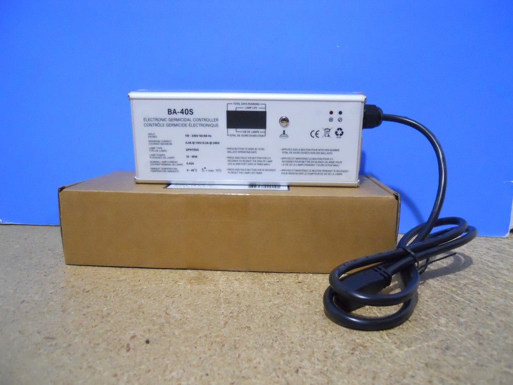 BA-40S Ultraviolet Light Electronic Germicidal Controller for Water Disinfection
