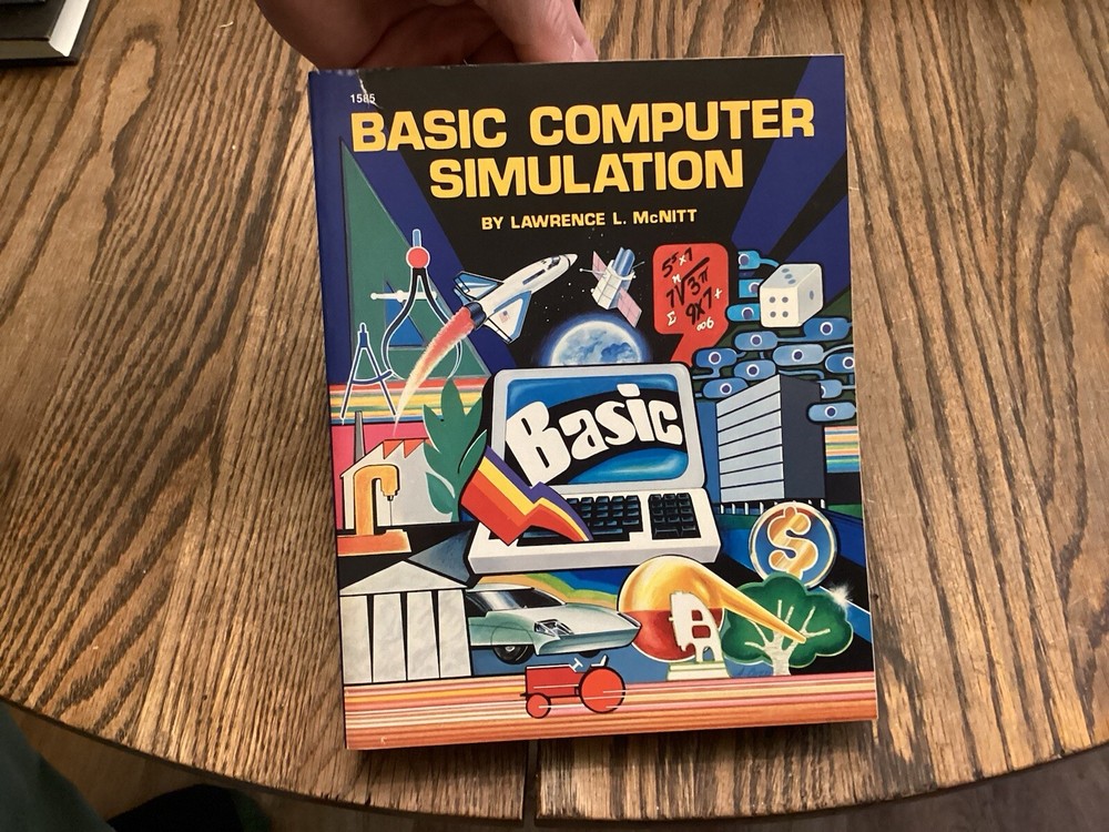1983 1st Basic Computer Simulation By Mcnitt Sample Programs Concepts Models