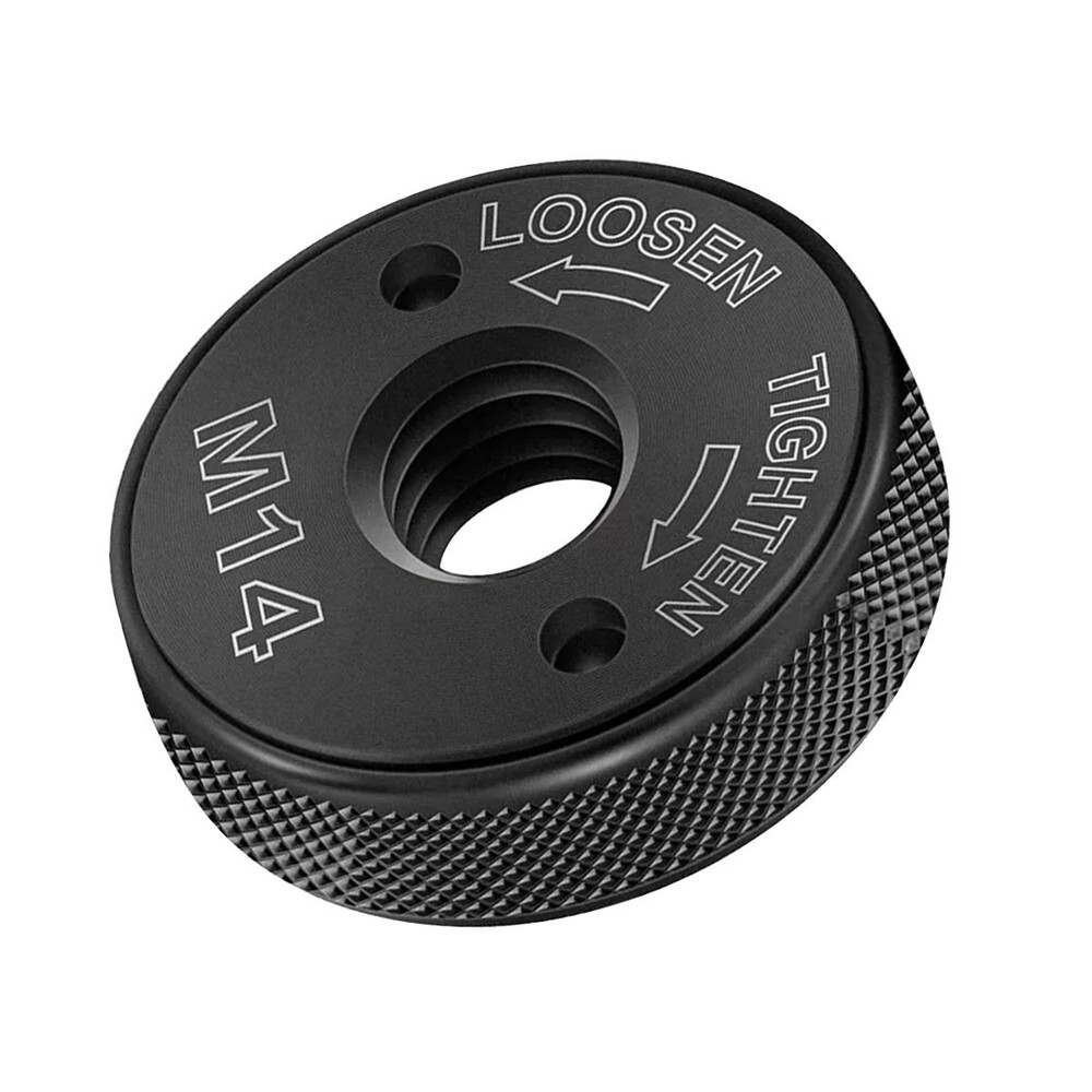 Portable M14 Angle Grinder Chuck Quick Release Nut Clamp Self-locking Plate