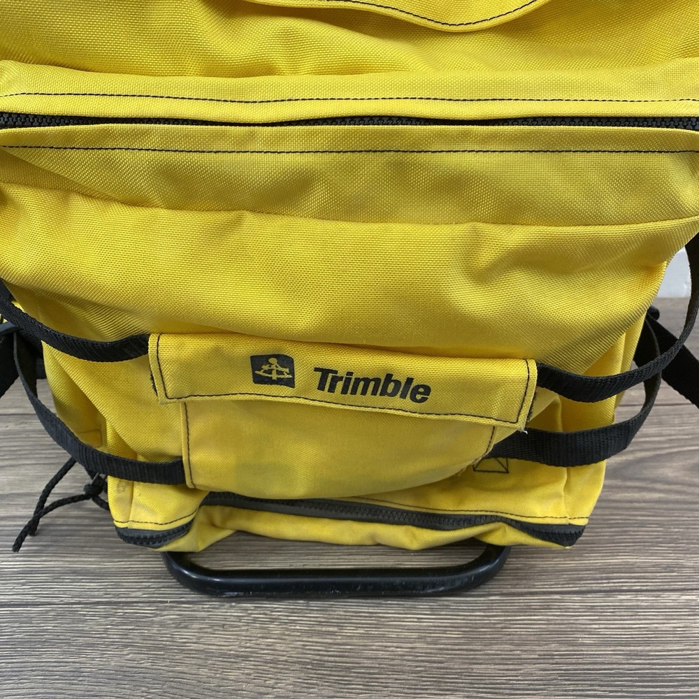 Trimble GPS Receiver Yellow Backpack Framepack Gear