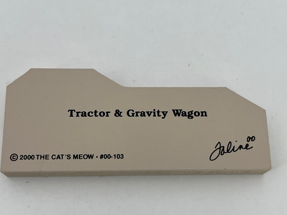Cat's Meow- Tractor & Gravity Wagon, (00-103) #14.631