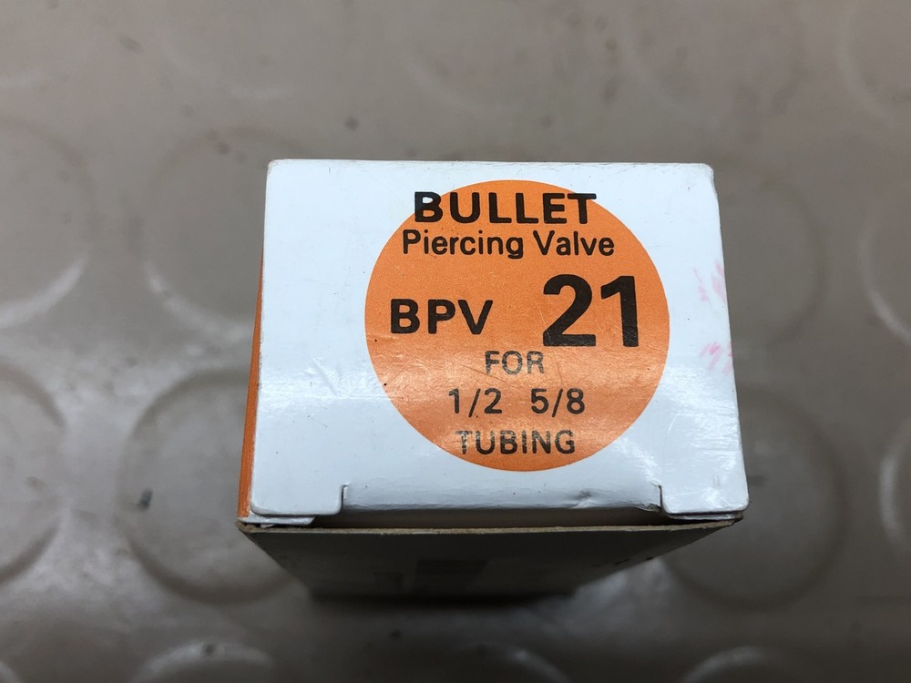 Bullet Piercing Valve BPV 21 NOS