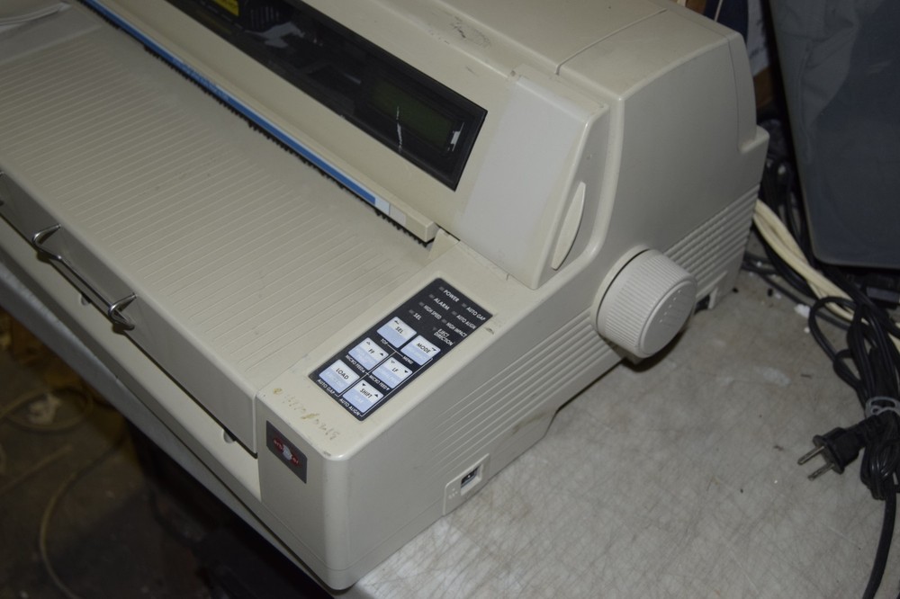 OKIDATA OKI MICROLINE 8480FB DOT MATRIX Tractor Feed PRINTER