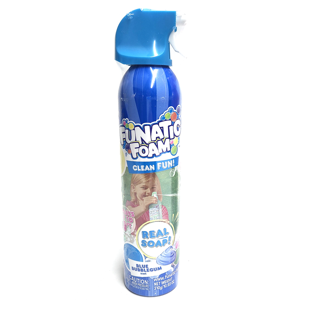 Funatic Foam Spray Clean Fun! Real Soap (12 Pack Assorted)