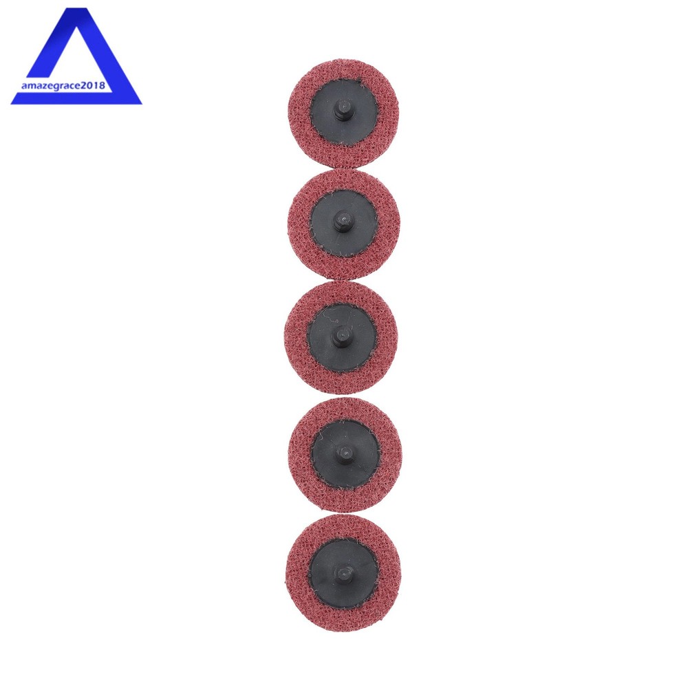 Surface Conditioning Quick Change Discs, 2" Red (Medium) Prep Pad - 25 Pack