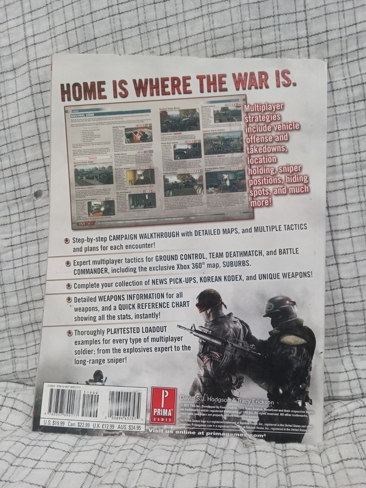 Homefront: Prima Official Game Guide Paperback 2011