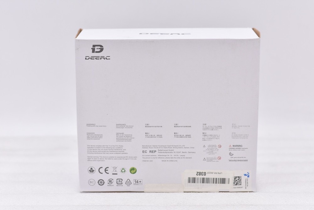 Deerc D20 Mini Drone w/ Camera - Black