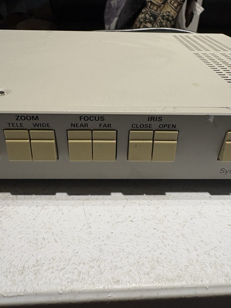 LOT OF 3 PANASONIC Model: WV-CU101 System Controller.