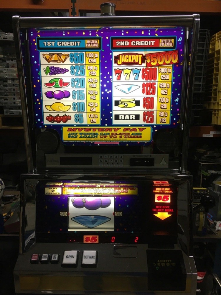 Bally 6000 Spin and Win with Mystery Pay SLOT MACHINE