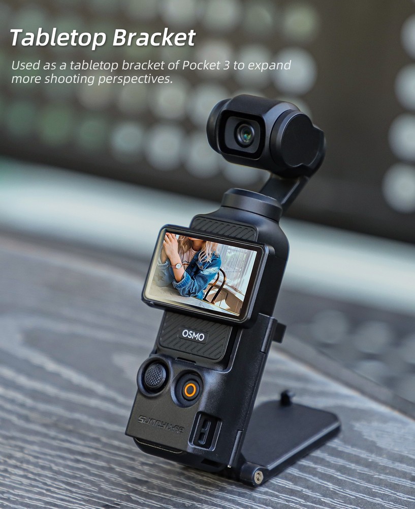 For DJI OSMO Pocket 3 Camera Magnetic Mount Base Multifunctional Desktop Bracket