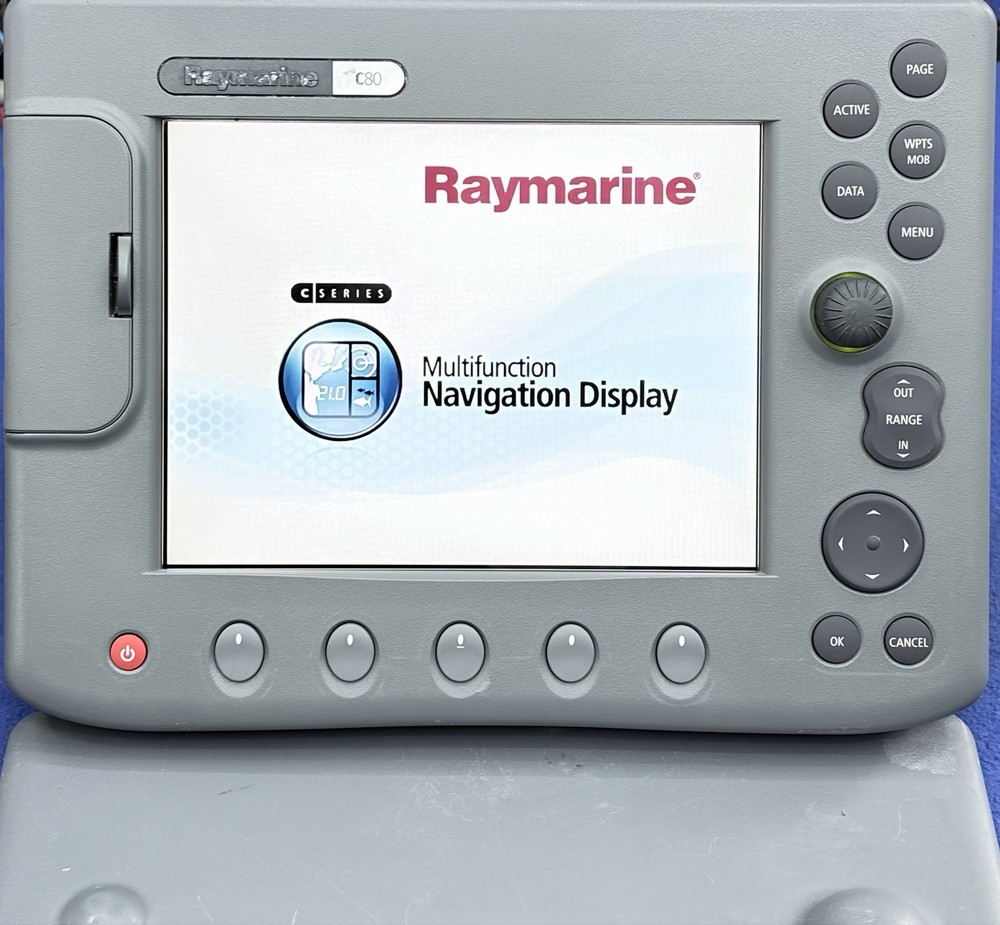 Raymarine C80 Classic GPS Chartplotter Multifunction Display- Tested, Warranty
