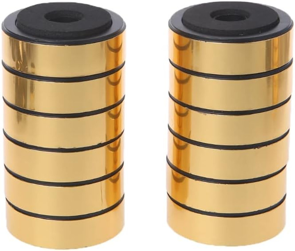 12 Pack Speaker Isolation Feet Amplifier 48mm Plastic Shock Absorption Base Pads