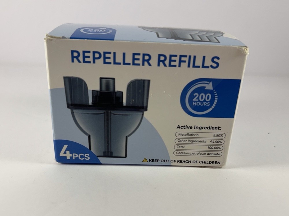 Repeller Refills - 200 Hours - 4 Piece Box