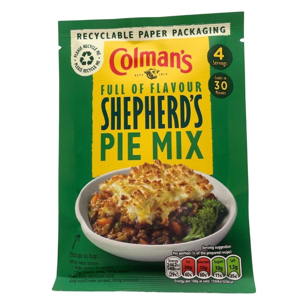 Colman's Shepherd's Pie Mix- 50g