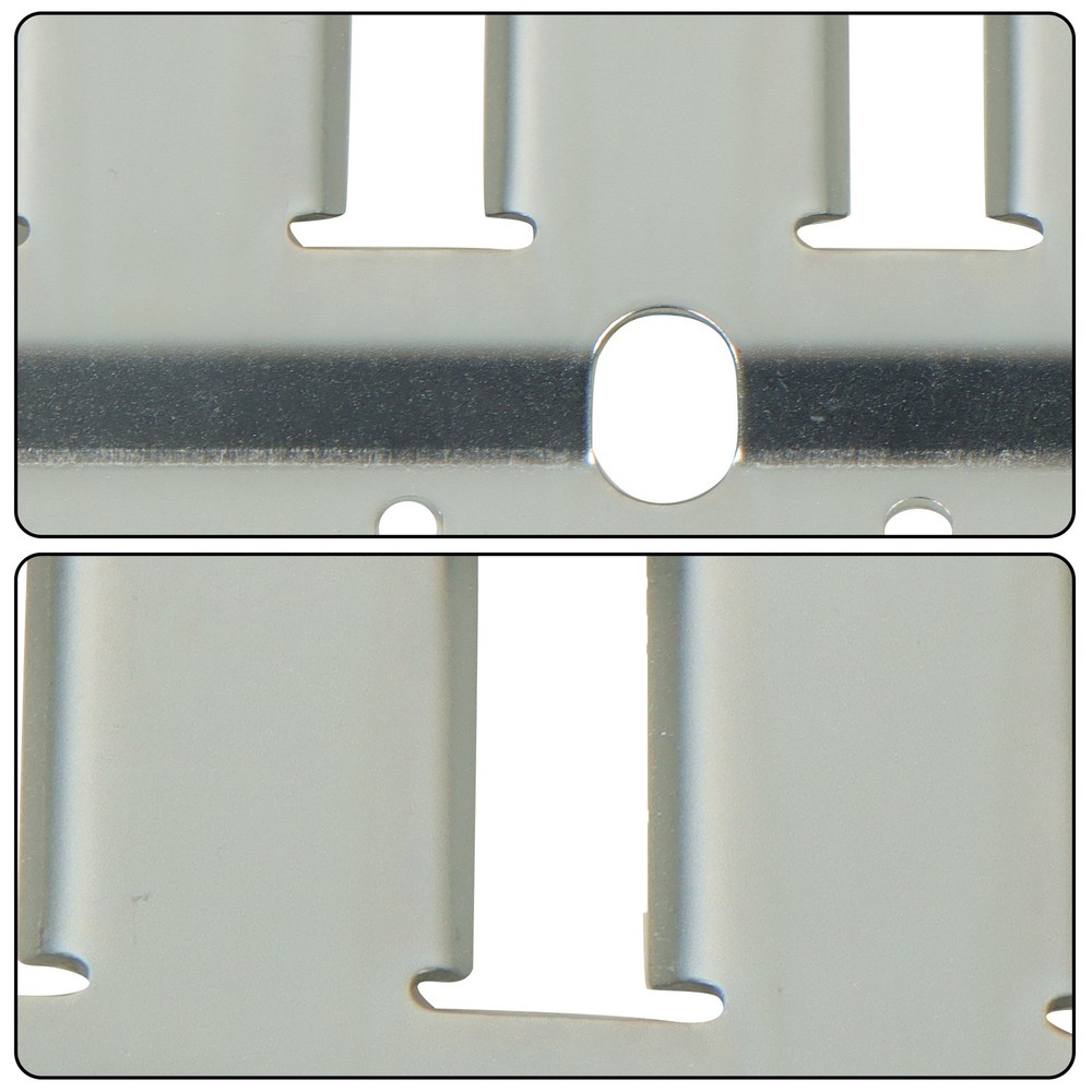 Labwork 6 Pack 8' Galvanized Horizontal E-Track Trailer Tie-Down Rails For Trail