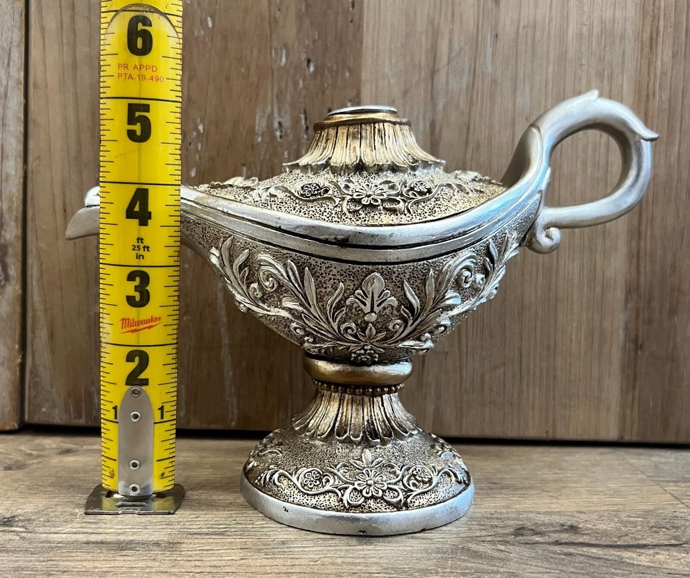 Magic Lamp Resin Incense Burner 7" x 5"