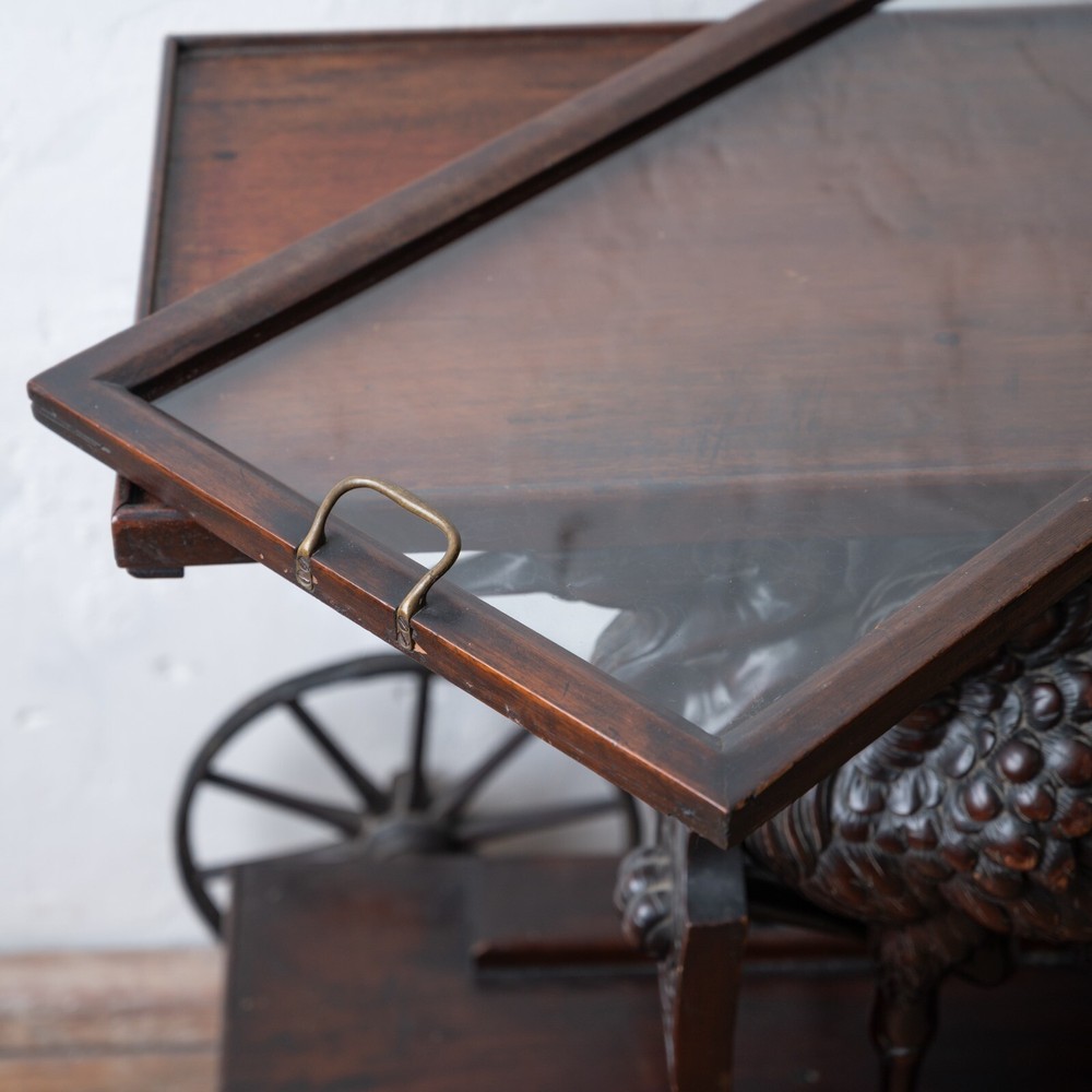 Renaissance Revival Tea Trolley