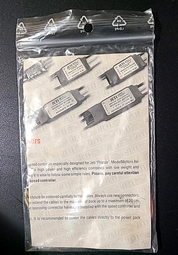 Jeti JETI-04-Mini Advance 04 Plus Speed Controller 2-3S Lipoly JESA04