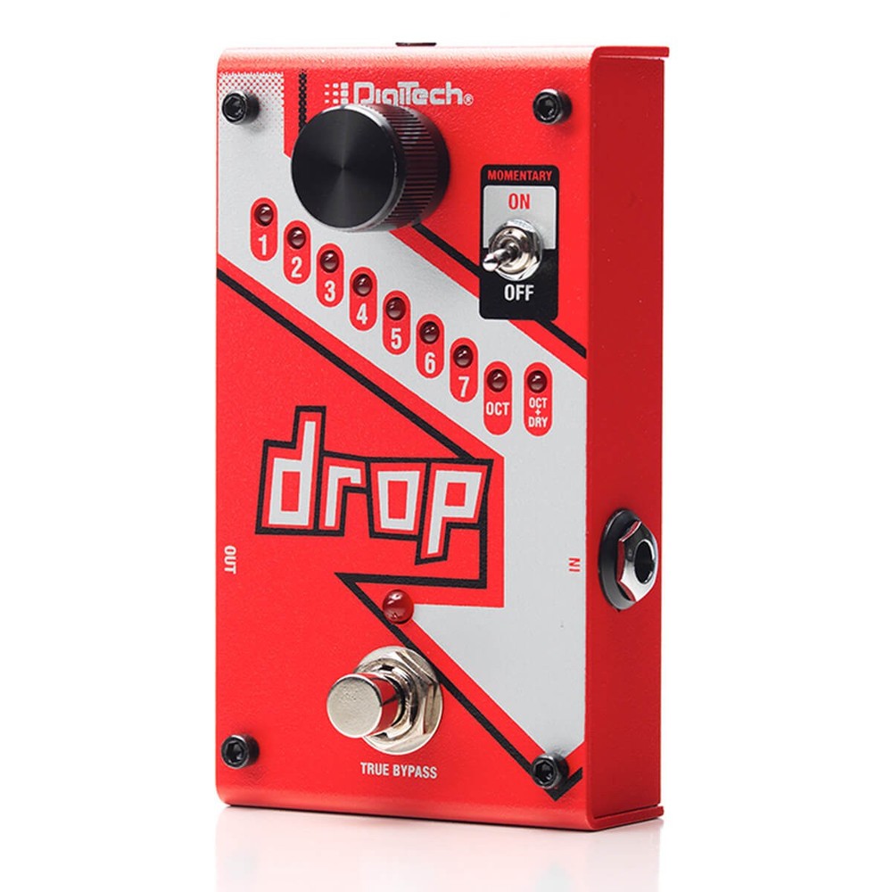 DigiTech Drop Polyphonic Drop Tune Pedal - Red