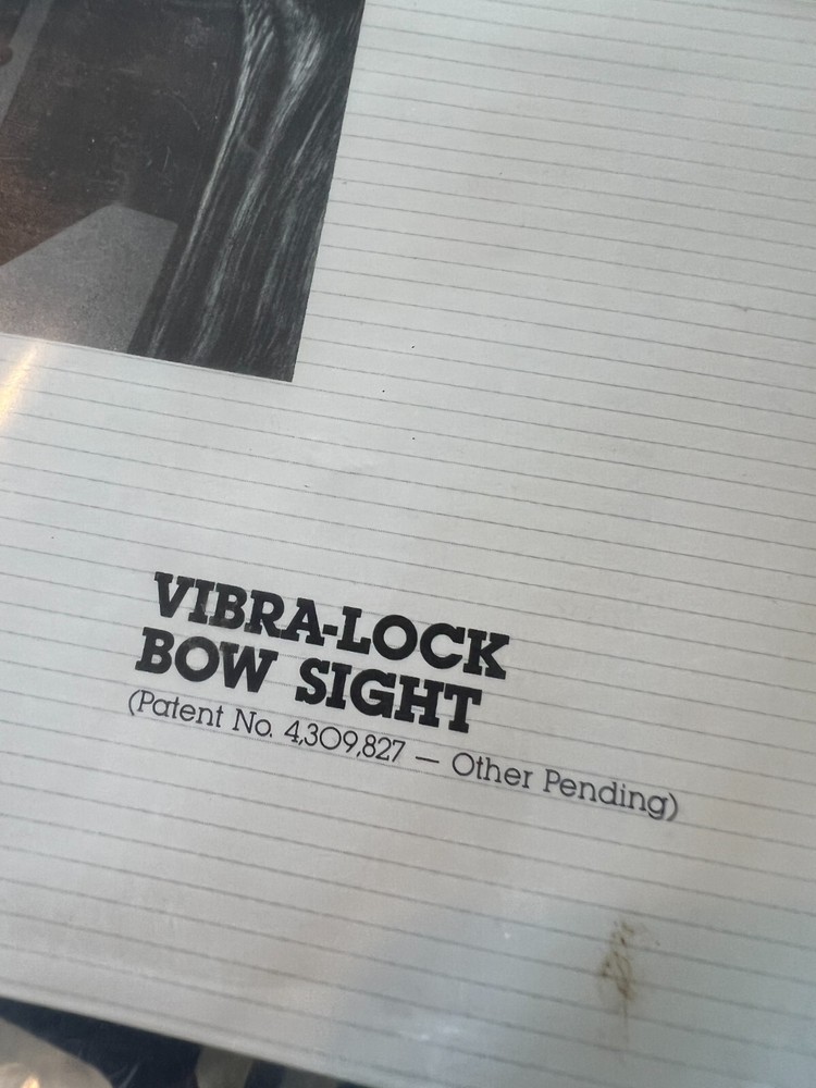 Vintage Browning Vibra-Lock Bow Sight