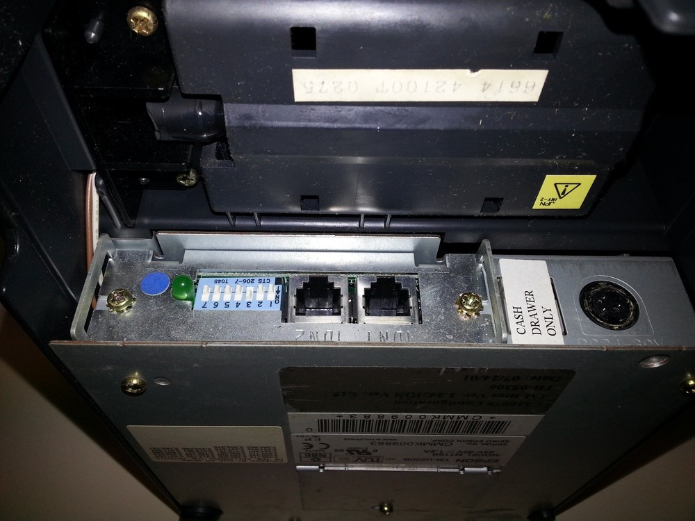MICROS, EPSON TM-U200 RECONDITIONED PRINTER W/ WARRANTY!