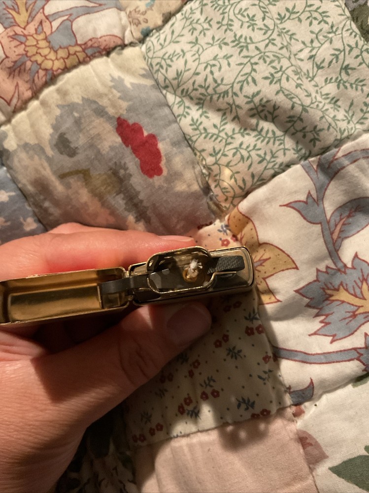 Zippo Solid Pocket Lighter, Brushed Brass with Solid Brass 204-000249