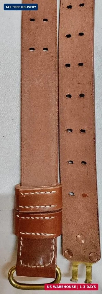 M1907 Leather Sling - Leather & Brass Hardware U.S. Springfield WWI 1907 Pattern