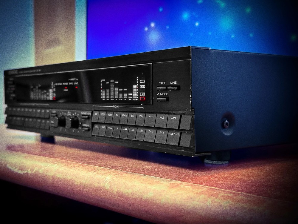 KENWOOD GE-810 🌈RaRe🌈 Stereo Digital Equalizer