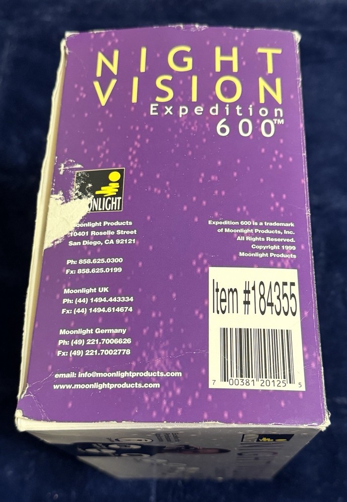 Moonlight Night Vision Monocular Expedition 600