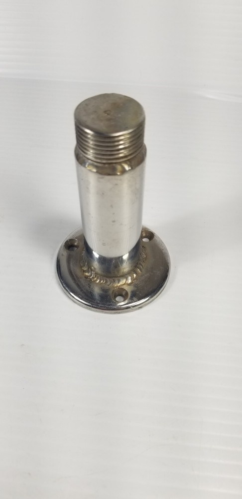 3" Stainless VHF • GPS Antenna Extender, 1" Diameter with Mounting Base