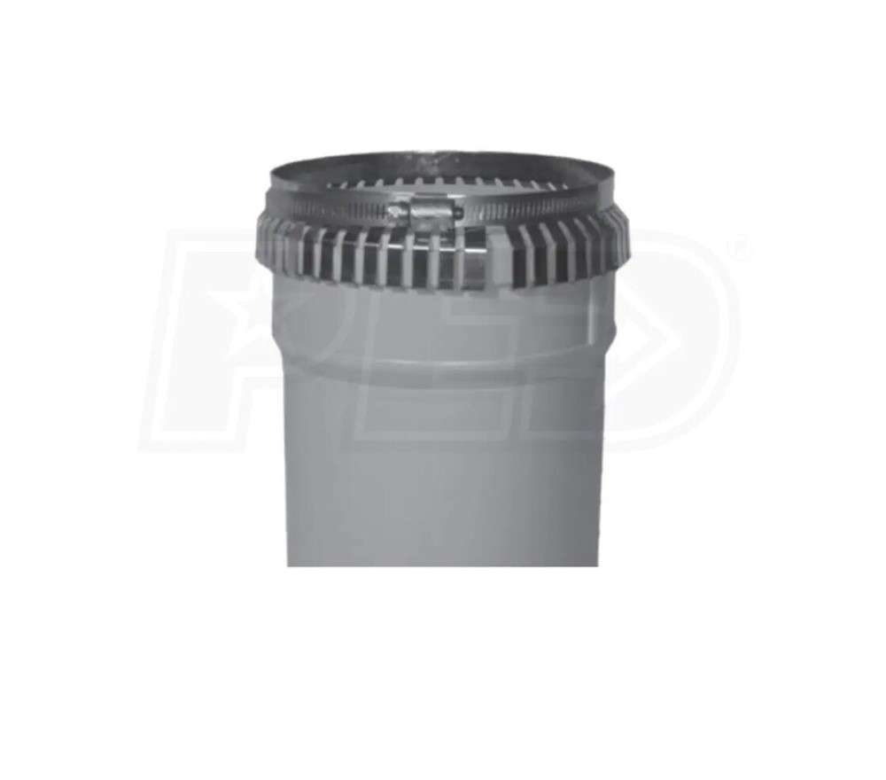 Pack Of Three 3) DuraVent PolyPro - 4" Diameter - Locking Clamp