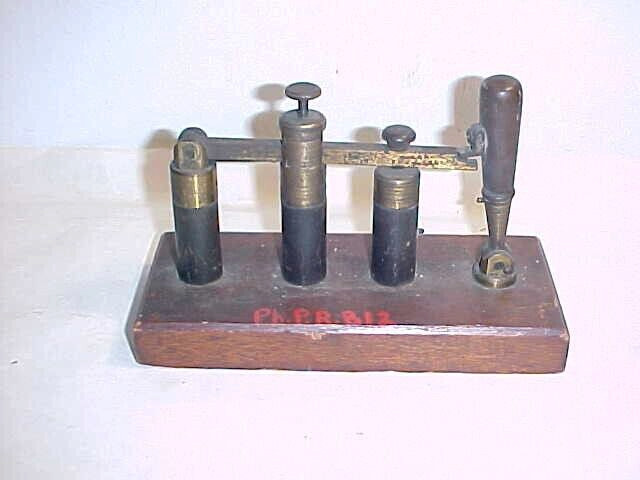 Antique Unusual Switch Possibly From Princeton Uuiversity