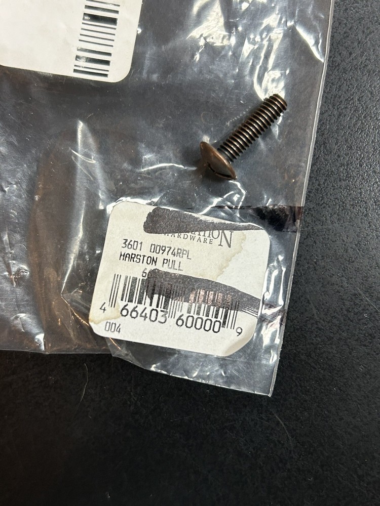 Restoration Hardware RH Marston 3.5" Cabinet Pull Handle Antique Bronze Brass