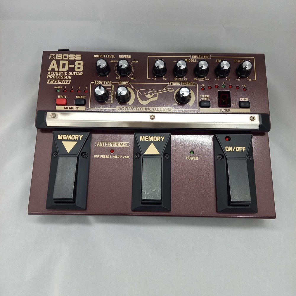 BOSS AD-8 | Acoustic Guitar Processor Pedal Pre-Owned Good Condition