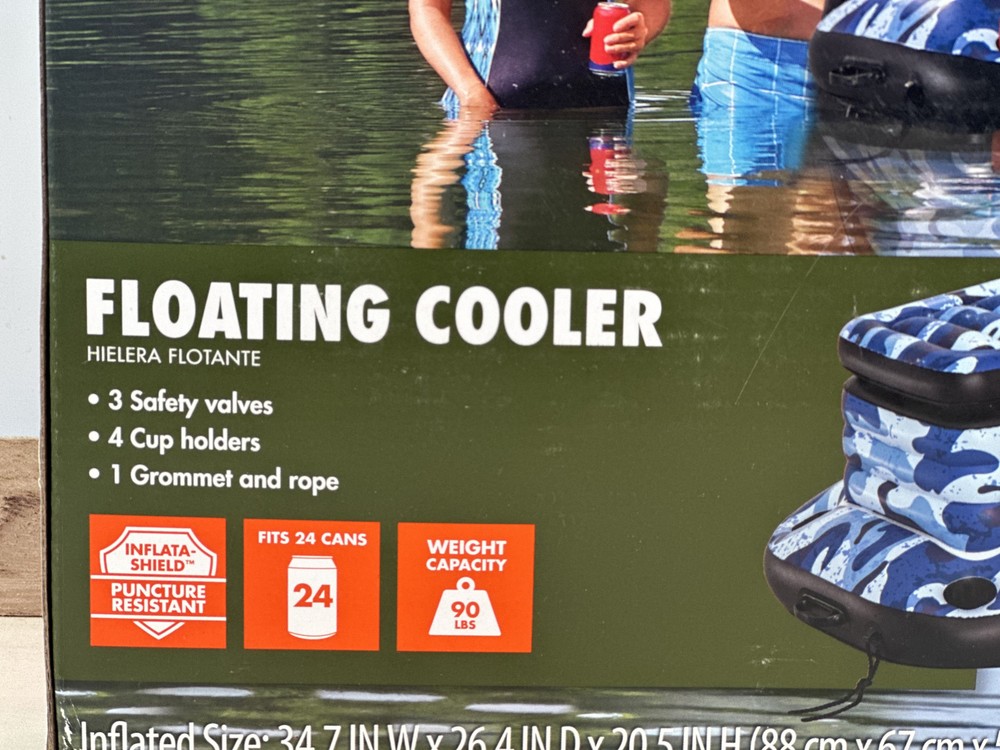 Ozark Trail Floating Cooler - 24 cans
