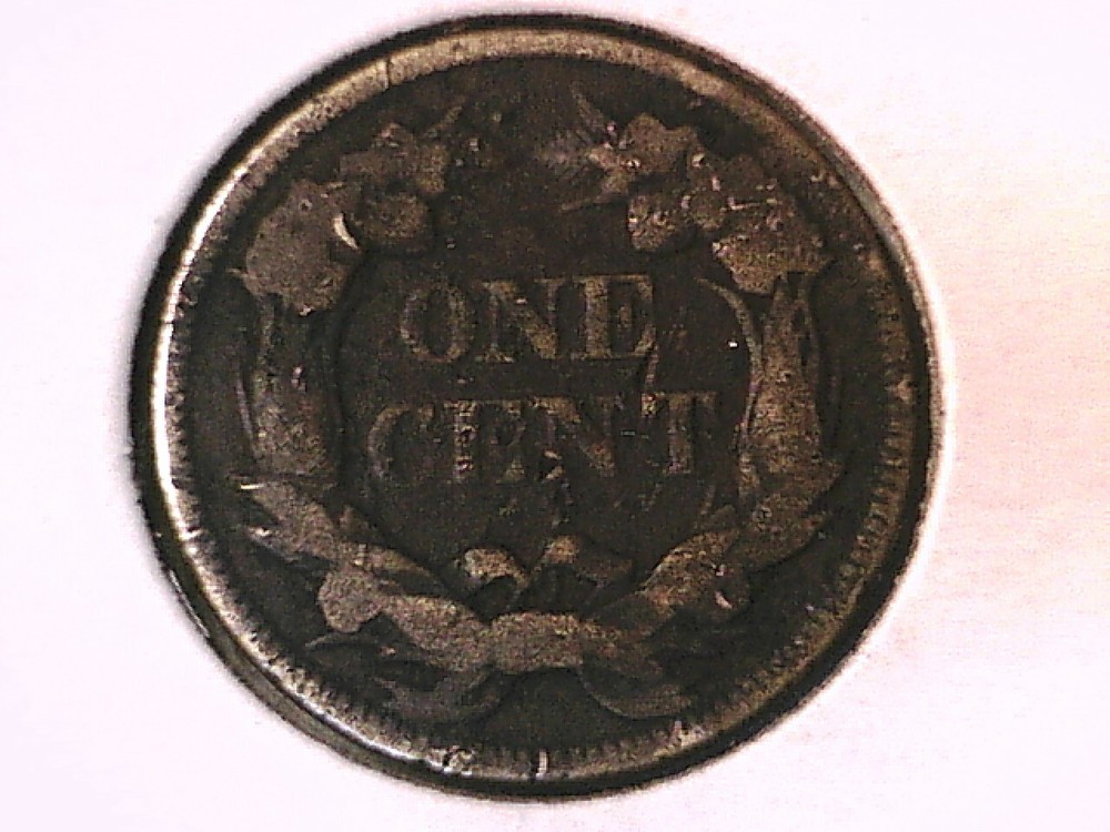 1858 Flying Eagle Cent Genuine Raw Ungraded 01335